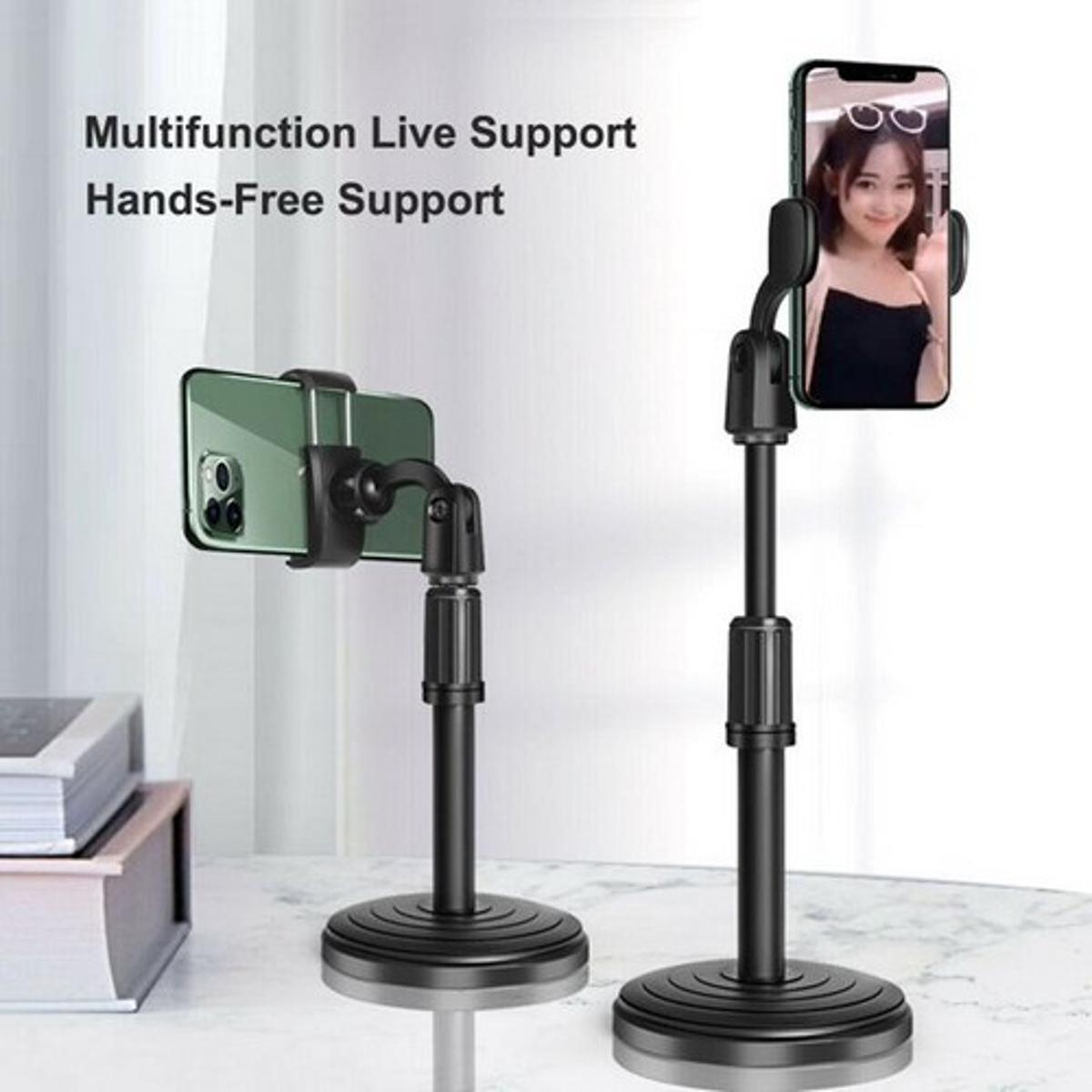 Multifunction Mobile Tripod Stand Mini Tripod Stand Mobile Holder Adjustable Height &