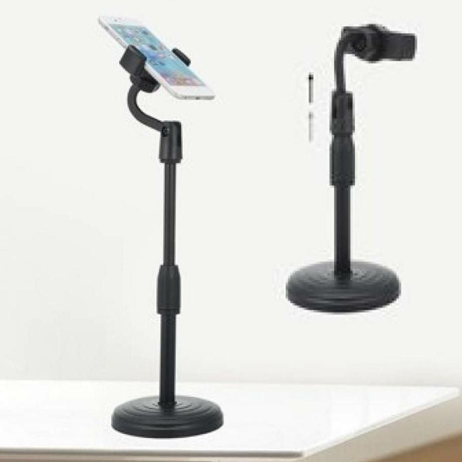 Multifunction Mobile Tripod Stand Mini Tripod Stand Mobile Holder Adjustable Height &