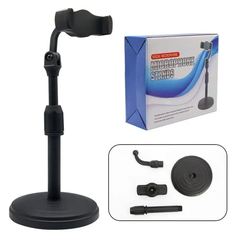 Multifunction Mobile Tripod Stand Mini Tripod Stand Mobile Holder Adjustable Height &