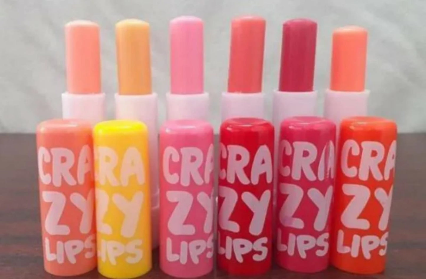 Pack of 3 Crazy Tinted Lip Balm, Magic Chapstick Hydrated & Moisturizing