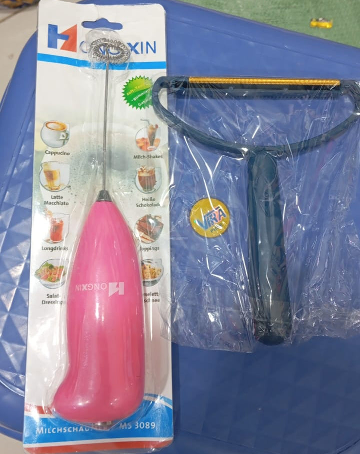Combo deal pack of 2 Lint remover and Electric Egg Beater