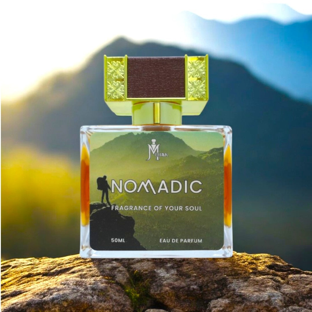 Nomadic, a fragrance inspired by the captivating essence of Ombre Nomade (50ml