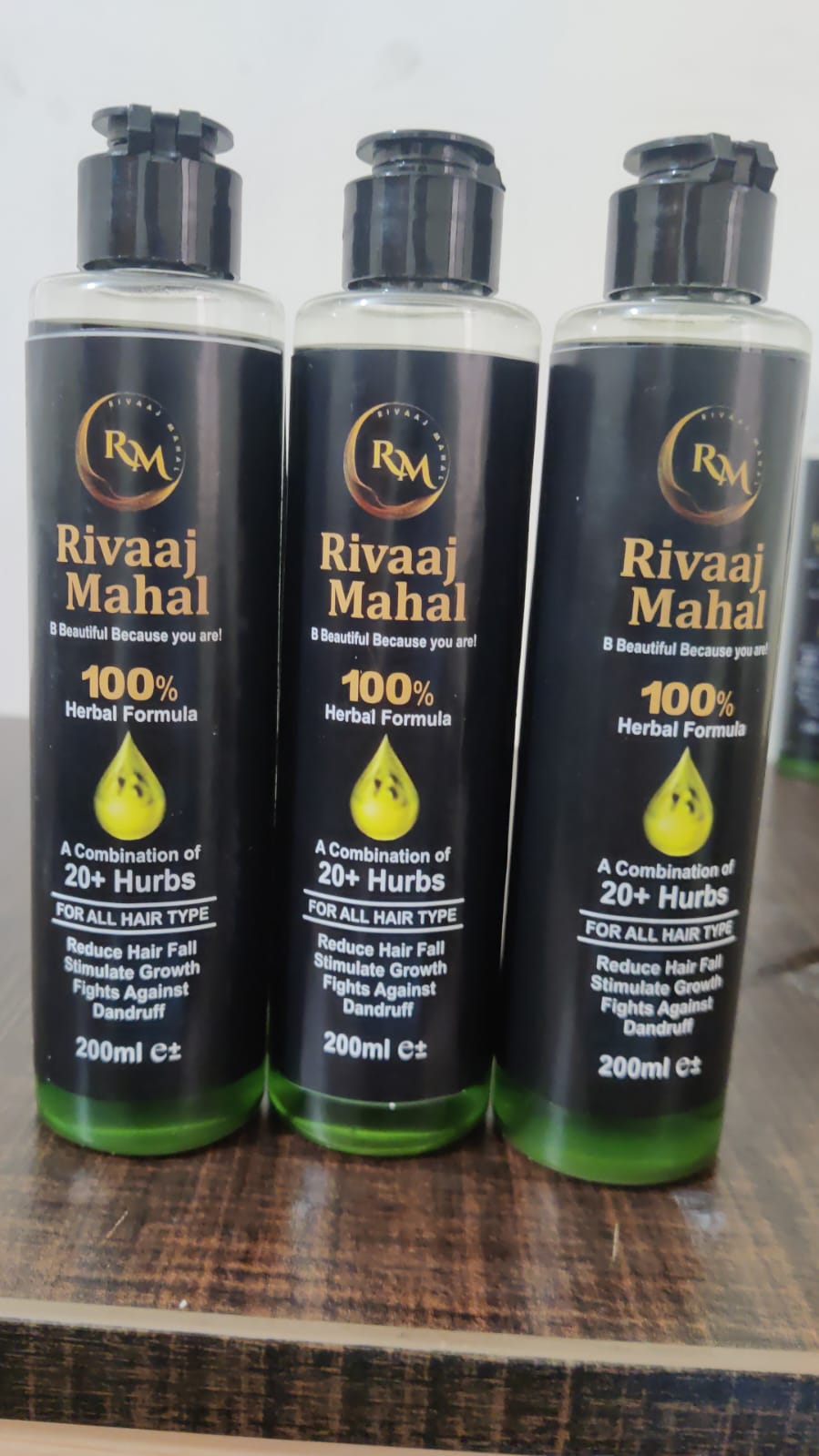 Rivaaj Hair Oil Hair food Organic Hair problem Solution (200ml)