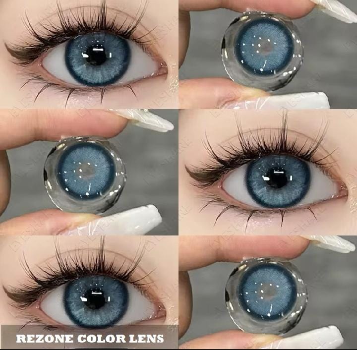 3-Tone Lens with Container Solution & Travel Kit Complete Contact Lens