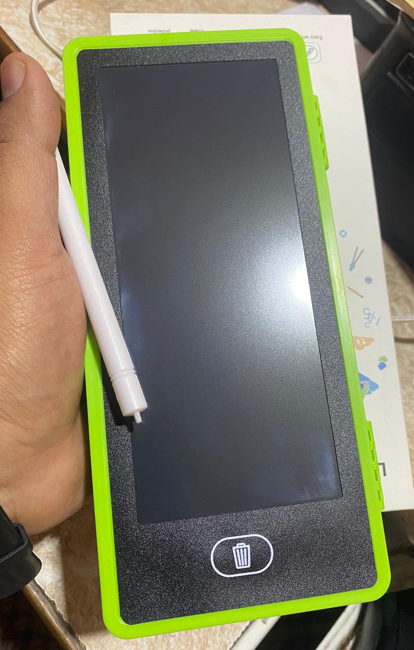 LCD Drawing Pen Case Easy Writing with Eye Protection, Lock Screen, Large