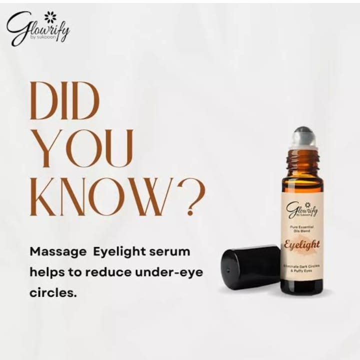 Glowrify Eyelight Serum - Eliminates Dark Circles Around Eyes & Puffy Eyes