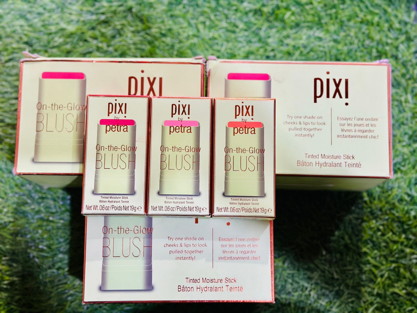 (Pack of 3) On-the-Glow BLUSH STICK (Ruby + Juicy + Fleur)