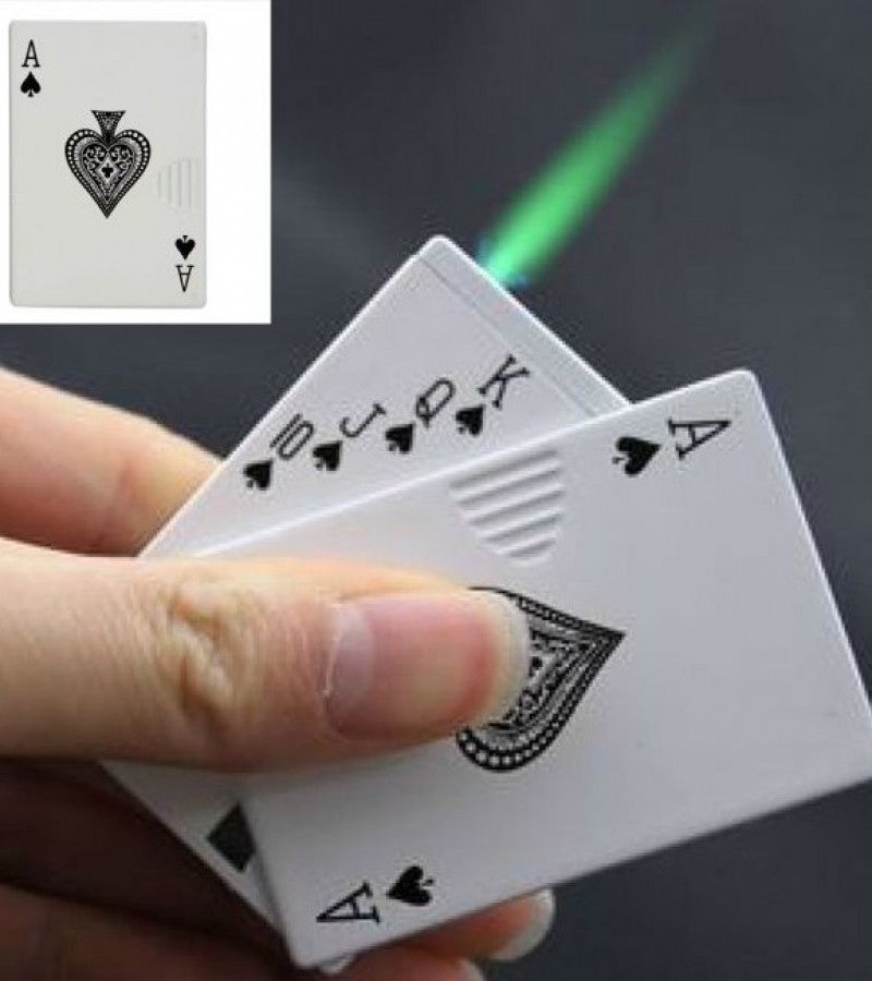 Refillable Fancy Poker Lighter Creative Poker Cool Lighters Refillable Best Gift For