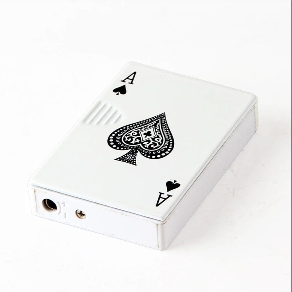 Refillable Fancy Poker Lighter Creative Poker Cool Lighters Refillable Best Gift For