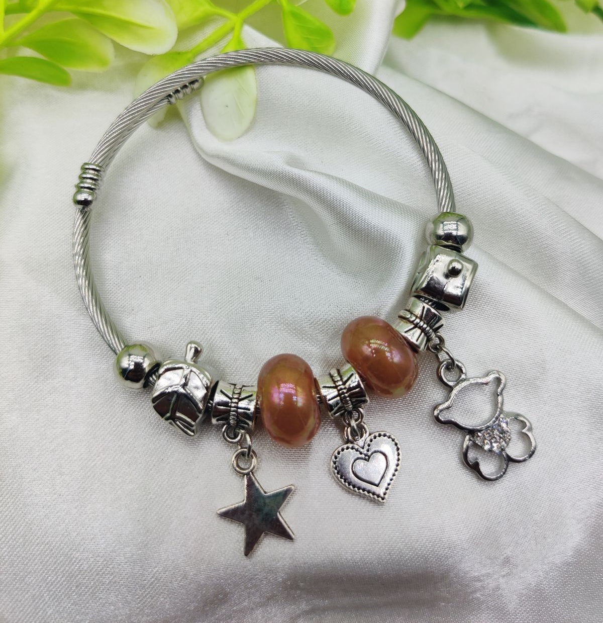1 Piece Imported Radiant Star Charm Pandora Bracelet | Best Quality Bracelet