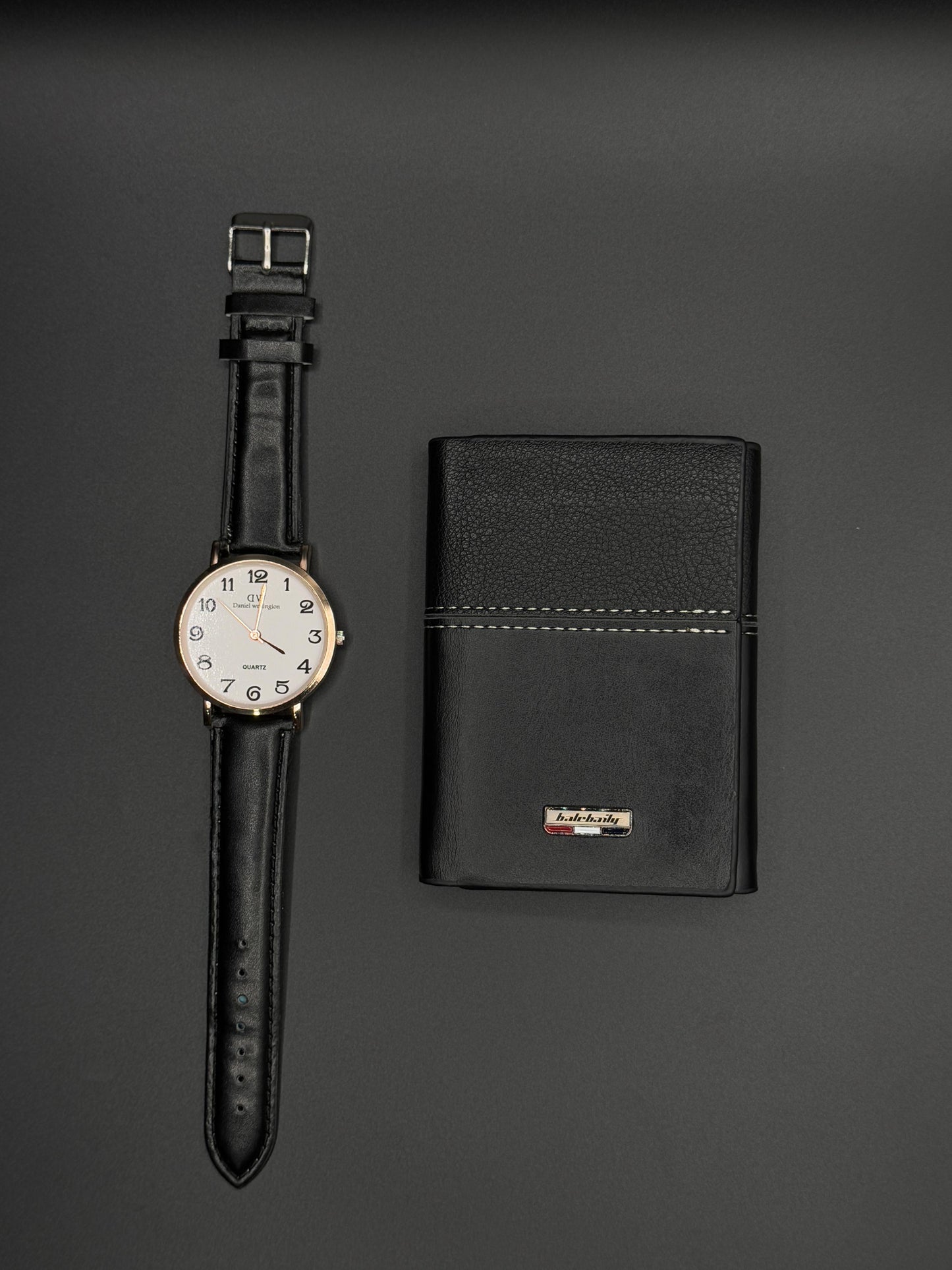 Amazing Quality Amazing Quality Leather Wallet + Free Watch Gift Premium Watch