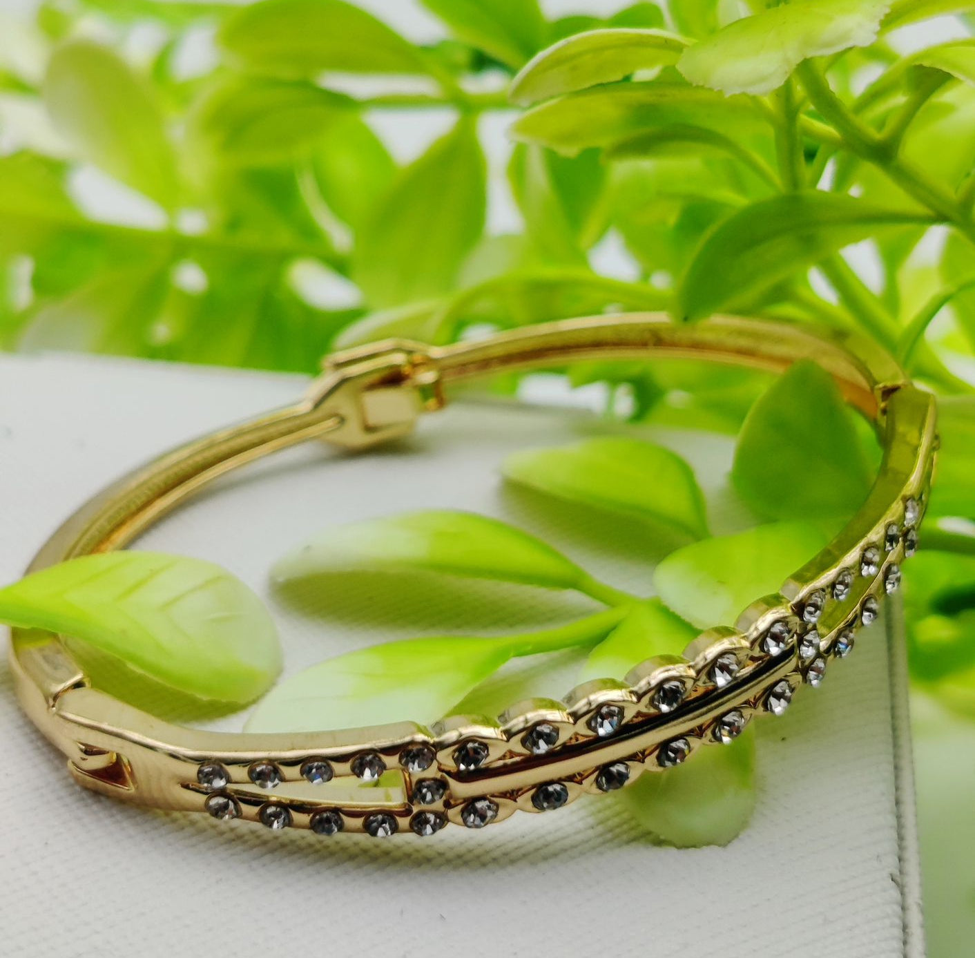 Imported Adjustable Crystal Bracelet Dazzle in Elegance | Best Quality Artificial