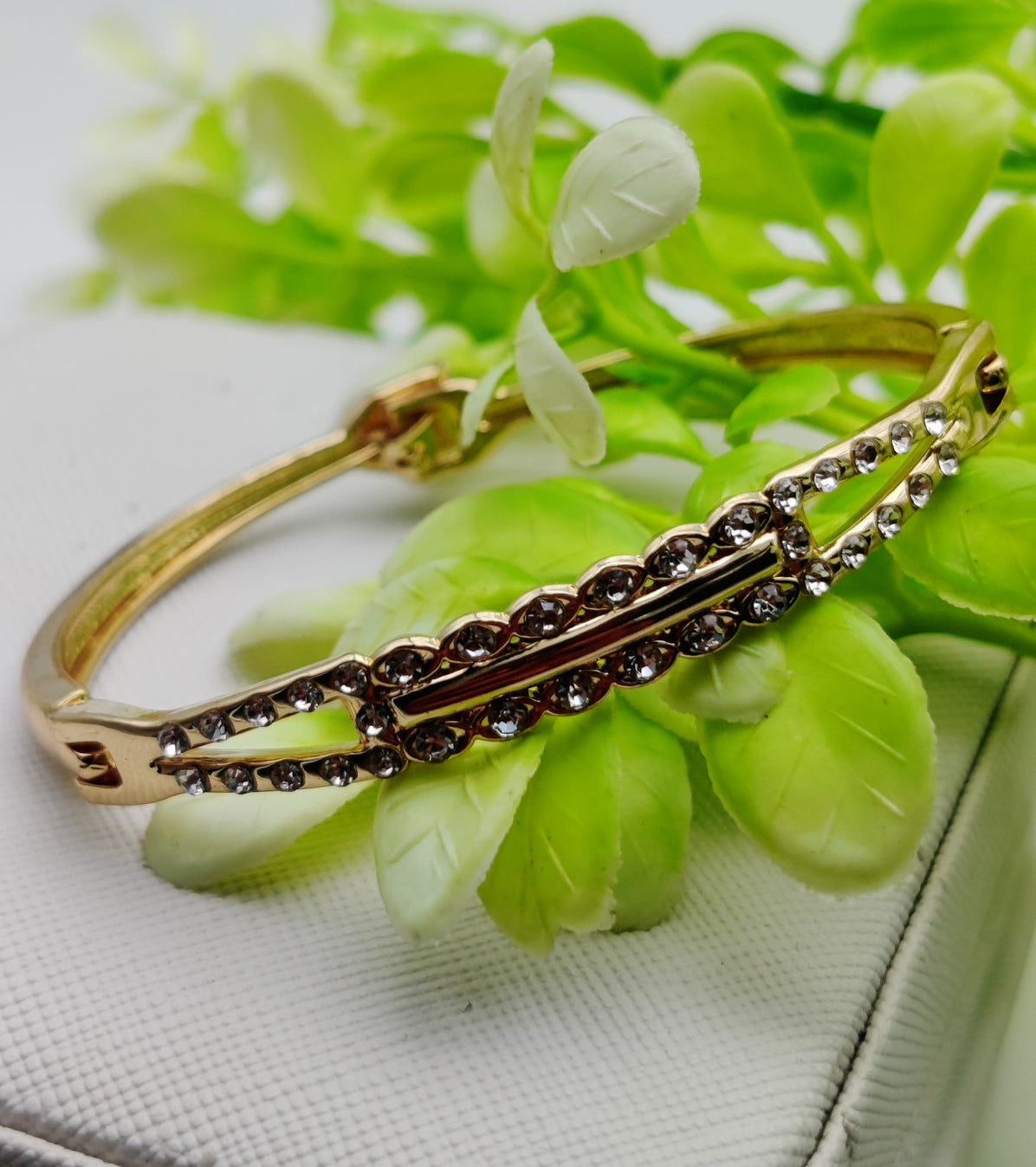 Imported Adjustable Crystal Bracelet Dazzle in Elegance | Best Quality Artificial