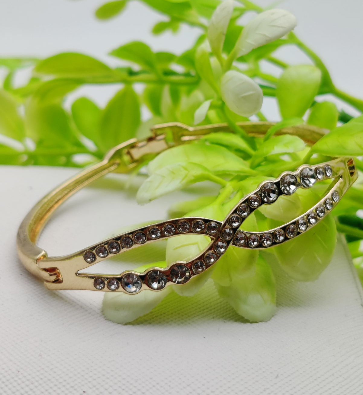 Adjustable Imported Infinity Charm Bracelet - Elegant Crystal Embellishments | Best Quality
