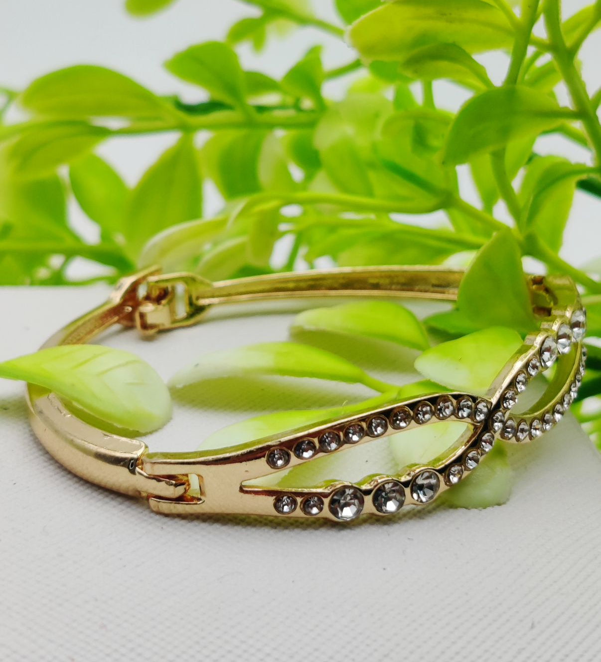 Adjustable Imported Infinity Charm Bracelet - Elegant Crystal Embellishments | Best Quality