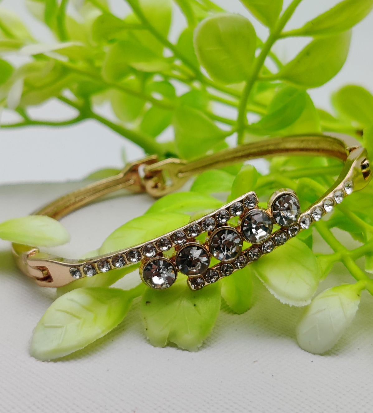 Radiant Elegance Adjustable Crystal Bracelet | Best Quality Artificial Bracelet For Girls