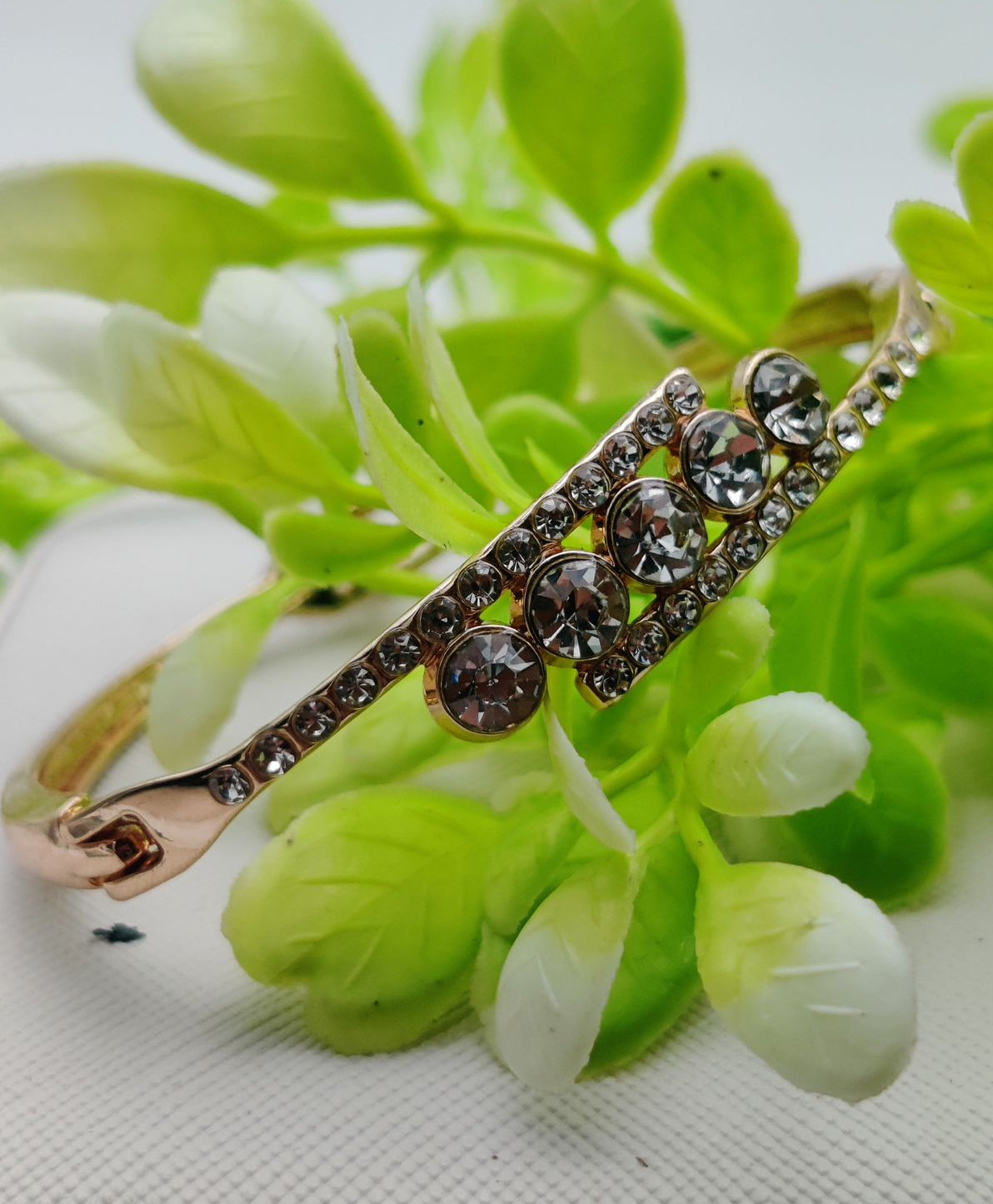 Radiant Elegance Adjustable Crystal Bracelet | Best Quality Artificial Bracelet For Girls