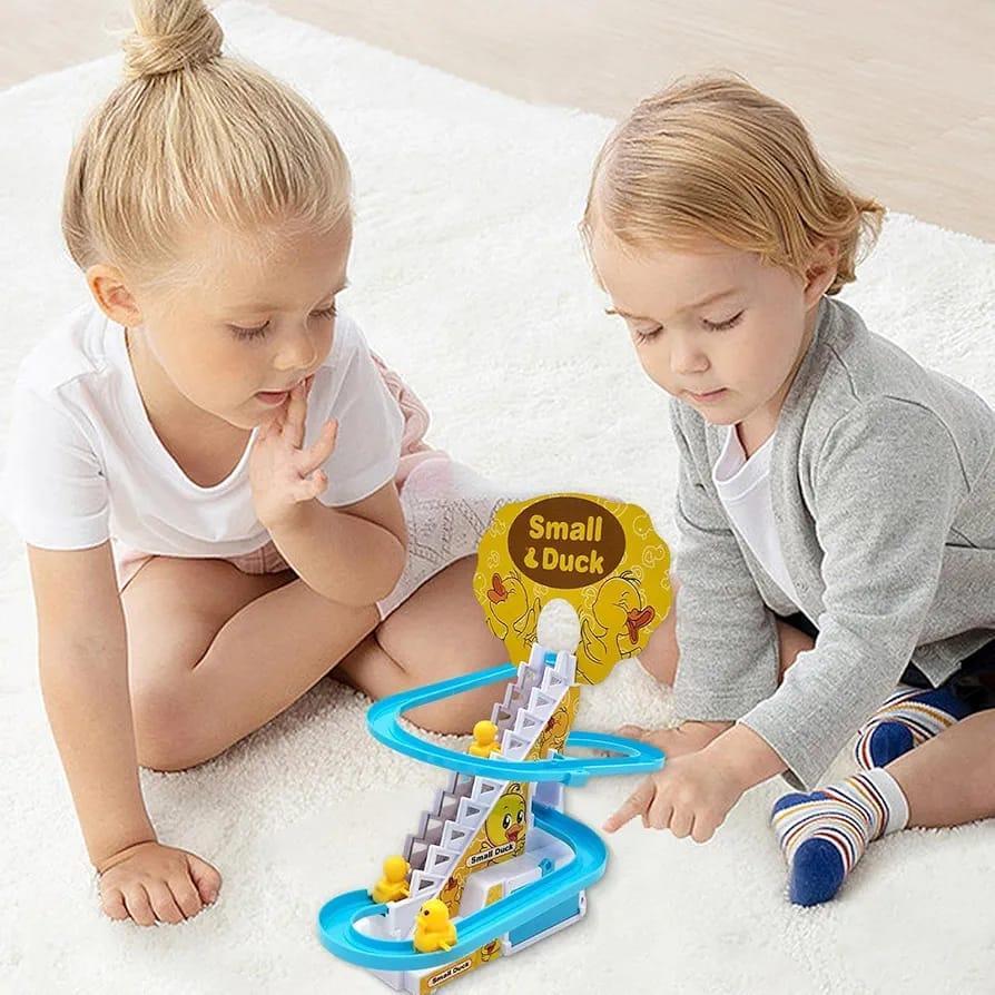 Smart Duck Ladder Climbing race set | Duck Climb Stairs Toy Race