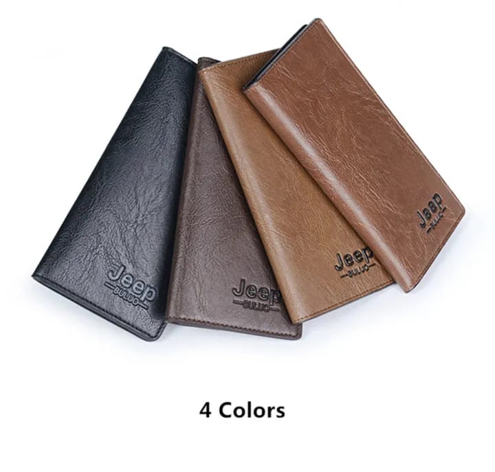 JEEP BULUO Brand Wallet Clutch Carteira Masculina Men Leather Men Wallets Business