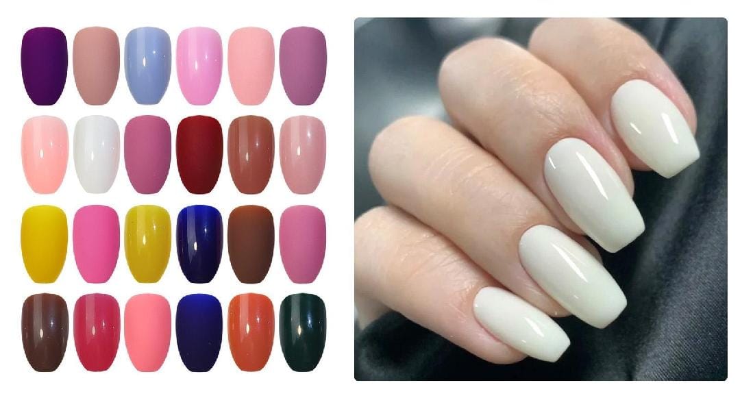 Pack of 144 Artificial Nails Without Nail Glue, Beautiful Fancy Fake Nails