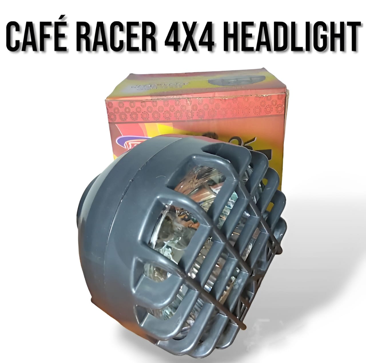 Cafe racer headlight for 70cc and 125cc bikes Simple to set up