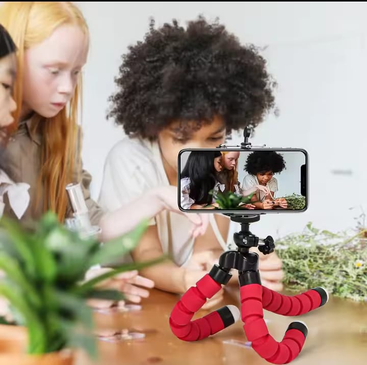 Adjustable Octopus mobile tripod plus holder Mobile Tripod Stand Flexible Tripod Stand