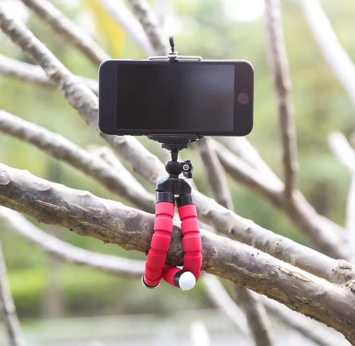 Adjustable Octopus mobile tripod plus holder Mobile Tripod Stand Flexible Tripod Stand