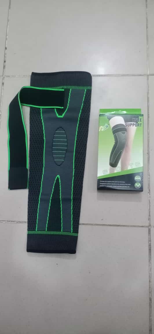 1 Pc Compression Knee Pads Support Sleeve Protector Elastic Kneepad Brace Spring