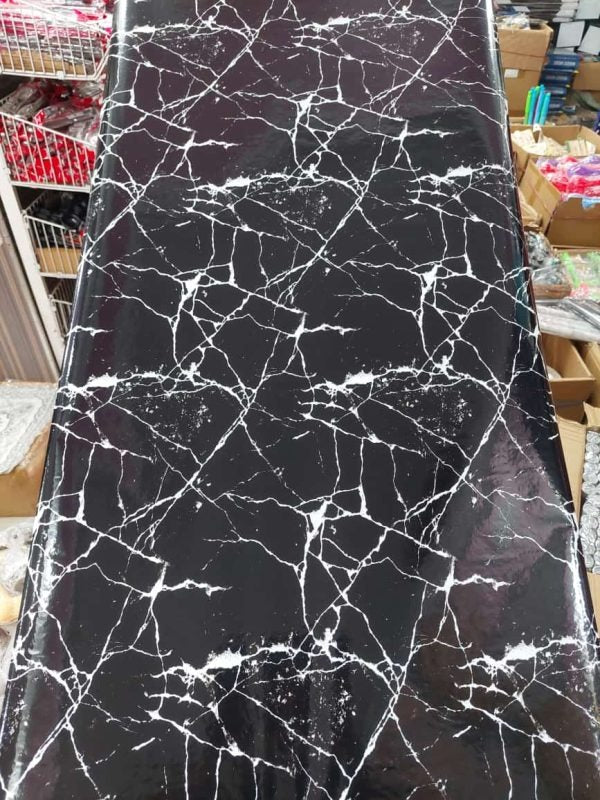 Self-Adhesive Kitchen Marble Sheet- Waterproof Heat Resistant Sheet for Living Room, Bathroom,