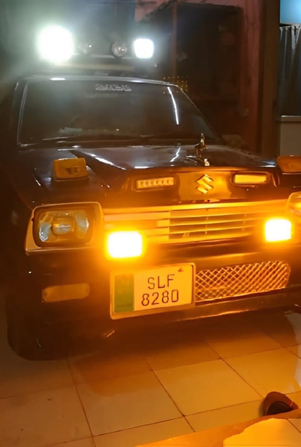 5 function Led head light | 15 led fog bike headlight beam