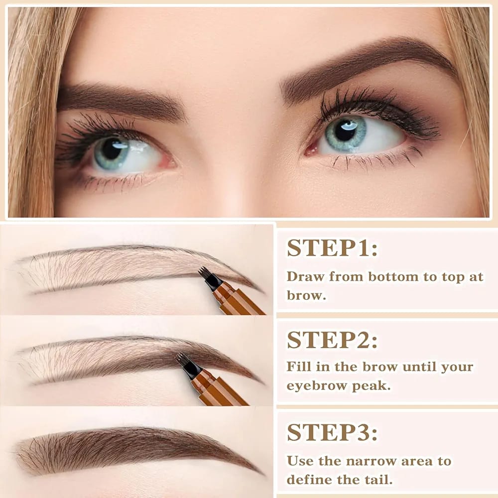 ( Tattoo brow) 4 Points Tip Tattoo Pen | 4 Tip Tattoo