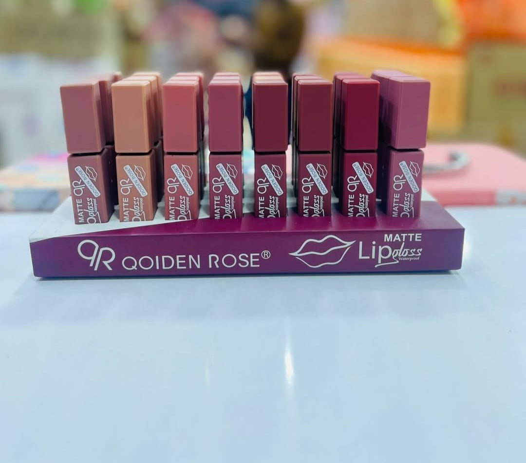 Pack of 3 High Pigment Matte Lipgloss | Non-Sticky Lip Gloss |