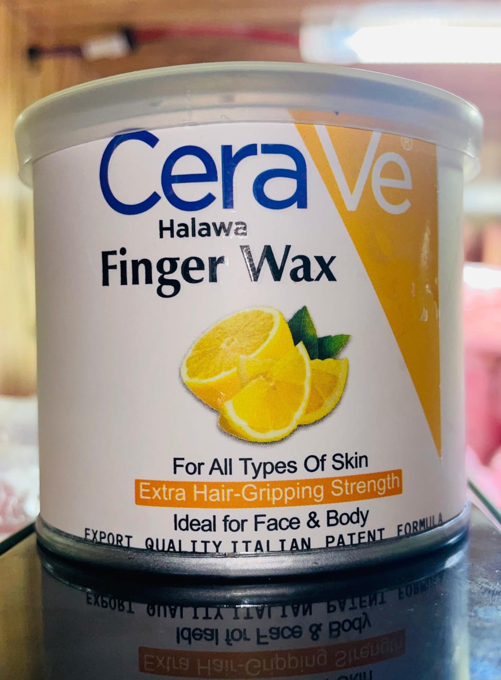 1 Piece CeraVe Halawa Finger Wax | Formulated With Nourishing Ingredients |