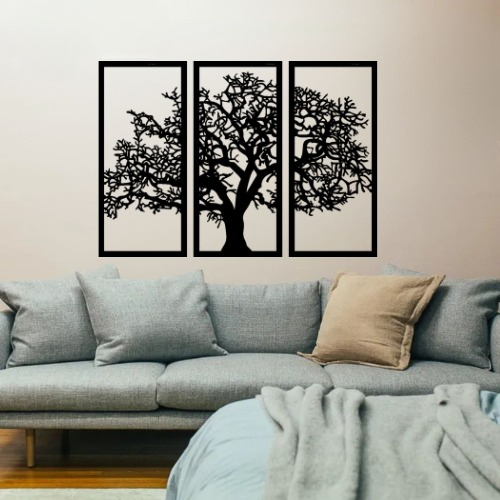 3d Tree wall Art | Wooden Tree wall Art | Wall