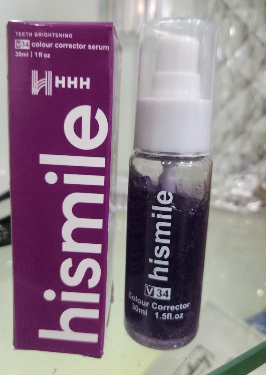 Teeth Brightening Hismiles V34 Colour Corrector Serum 30ml