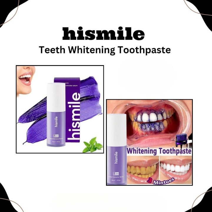 Teeth Brightening Hismiles V34 Colour Corrector Serum - 30ml | Best Quality