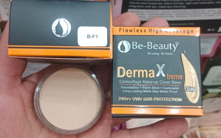 Be Beauty Derma X Base | Long-Lasting & Waterproof base | Suitable