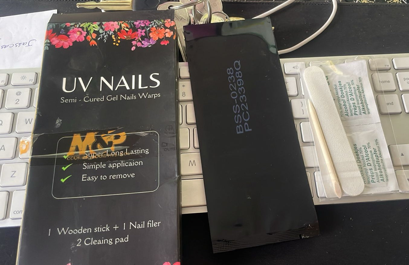 Pack Of 01 - UV Nails Sticker | Best Quality Nails |