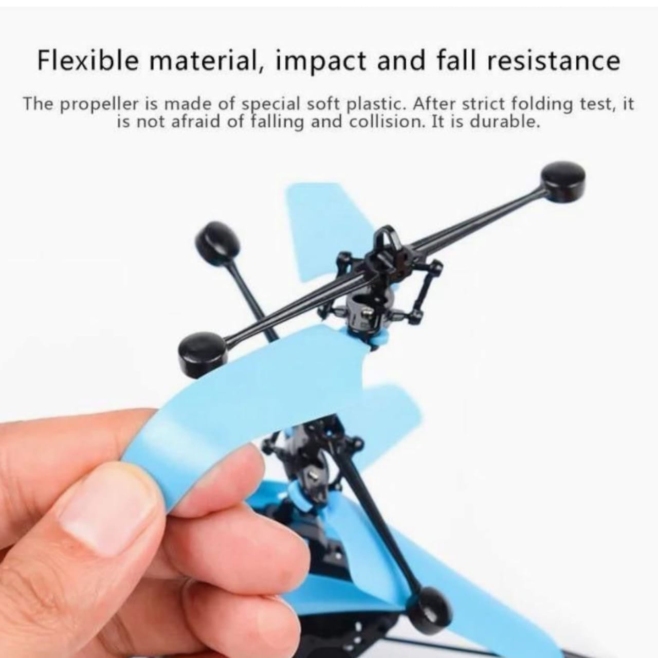 Infrared Induction LED Helicopter Hand Sensor Controlled, Rechargeable Flying Toy |