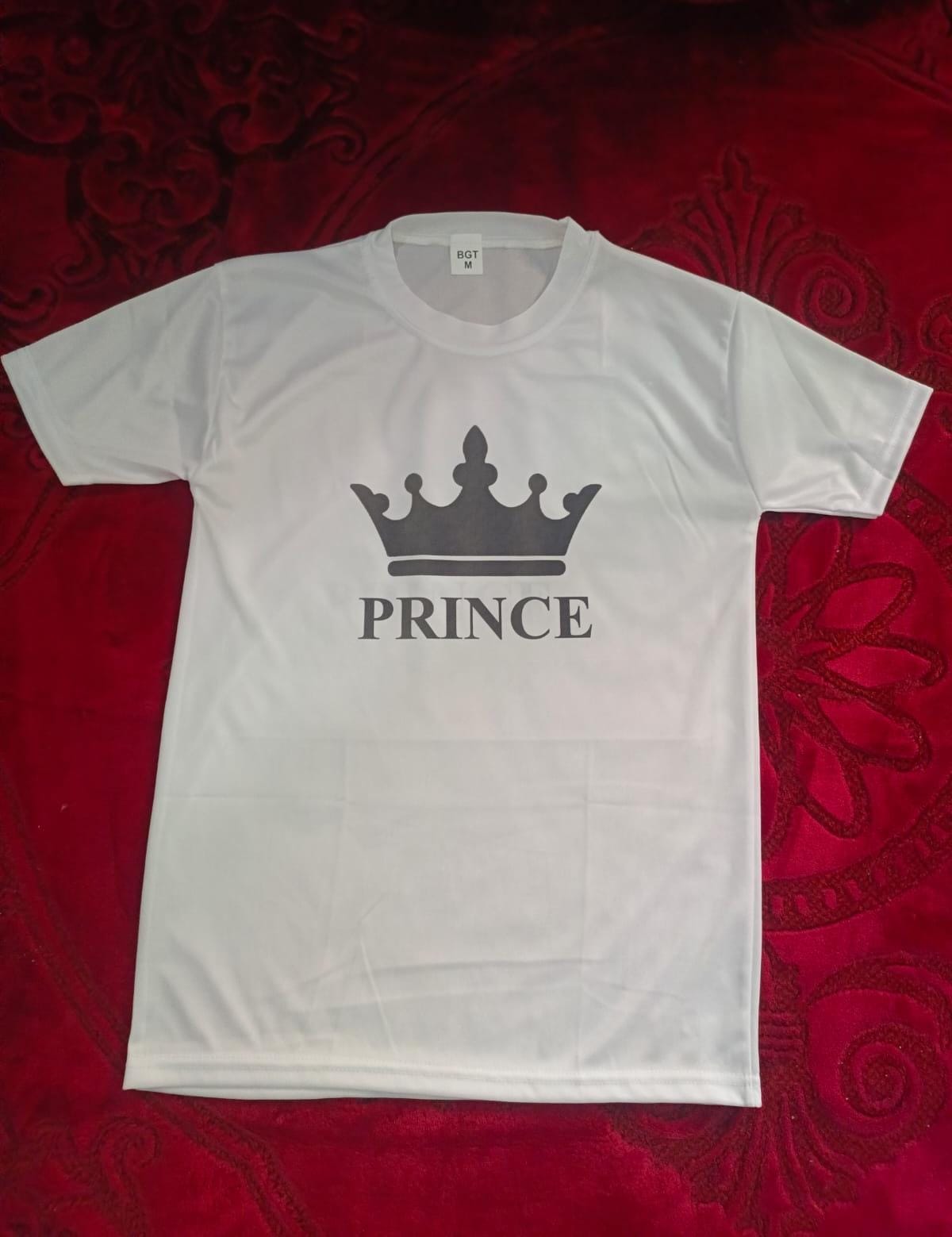 Stylish White T-Shirt with Cute Design Best Quality T-Shirts For Boys