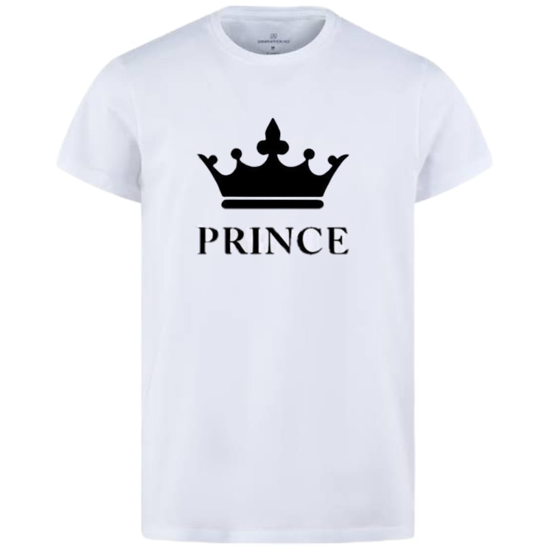 Stylish White T-Shirt with Cute Design Best Quality T-Shirts For Boys