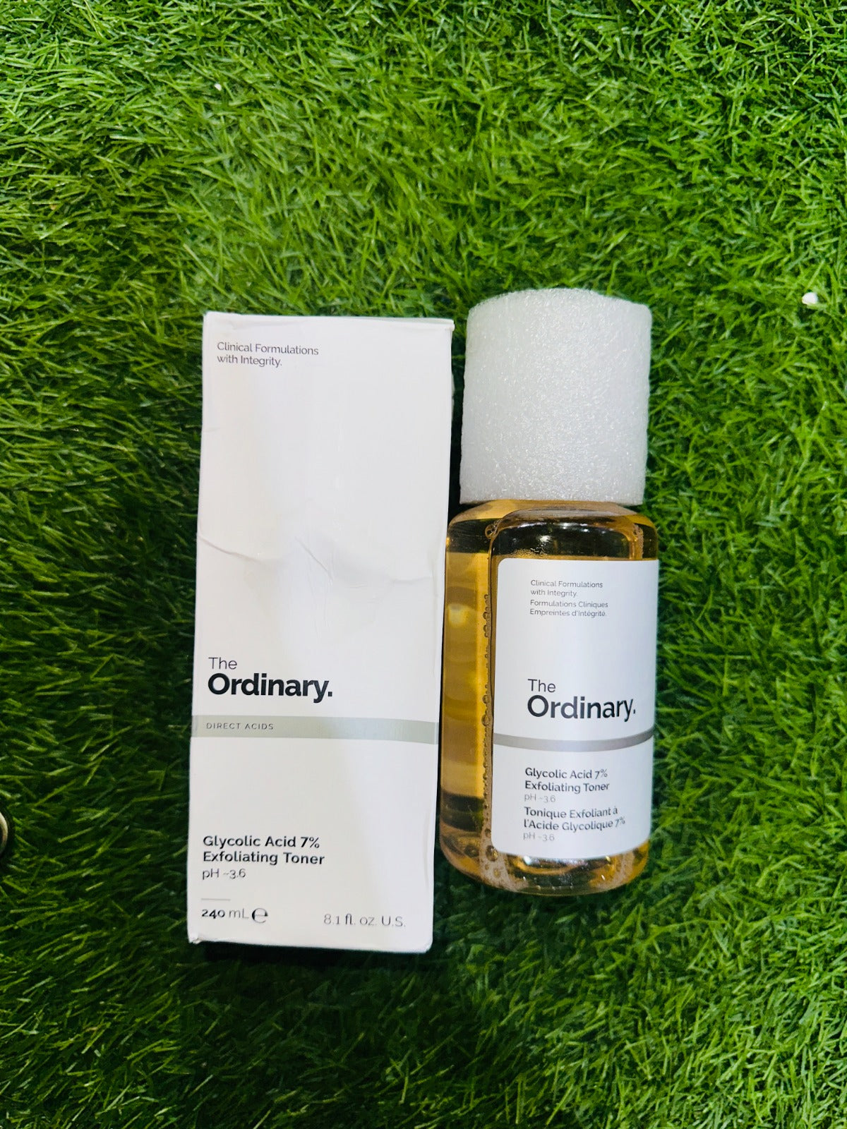 The Ordinary Glycolic Acid 7% Toning Solution Lightweight Liquid Provides Sun Protection