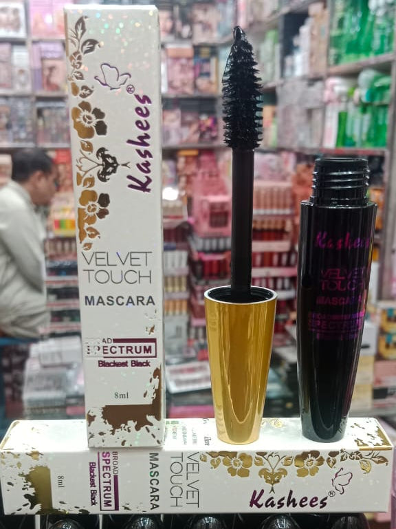 Kashees Waterproof Mascara - Long-Lasting, Smudge-Proof, Volumizing & Defining Formula for Bold