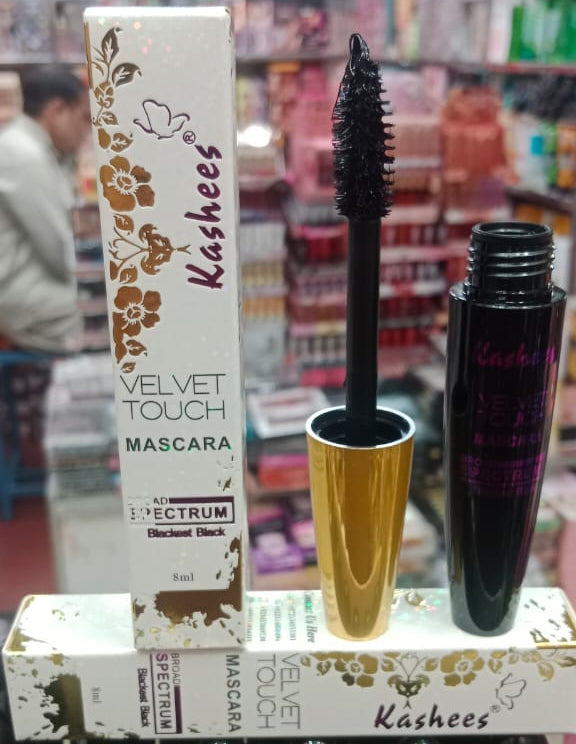 Kashees Waterproof Mascara - Long-Lasting, Smudge-Proof, Volumizing & Defining Formula for Bold