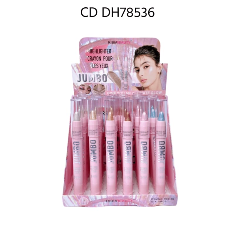 1 Pc Jumbo Multipurpose Crayon Highlighter + Eyeshadow Creamy Crayon