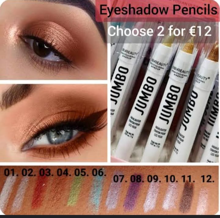 1 Pc Jumbo Multipurpose Crayon Highlighter + Eyeshadow Creamy Crayon