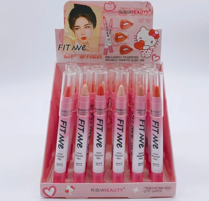 1 Pc Fit Me Lipstick Crayon Glide, Color, Slay! | Multifunctional
