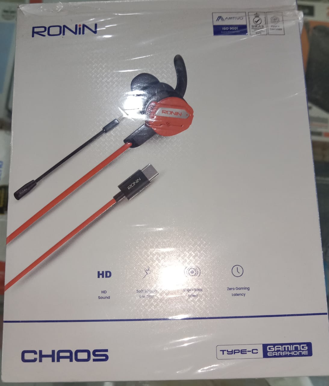 Ronin R-007 TYPE-C Gaming Handsfree | Dual Microphone Setup | Ergonomic Design