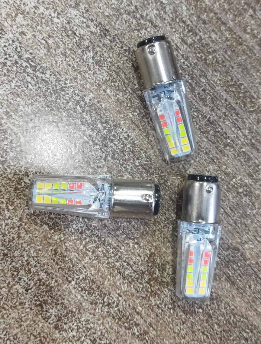 Pack of 2 Headlight & Backlight Bulb | Yellow/White Beam +