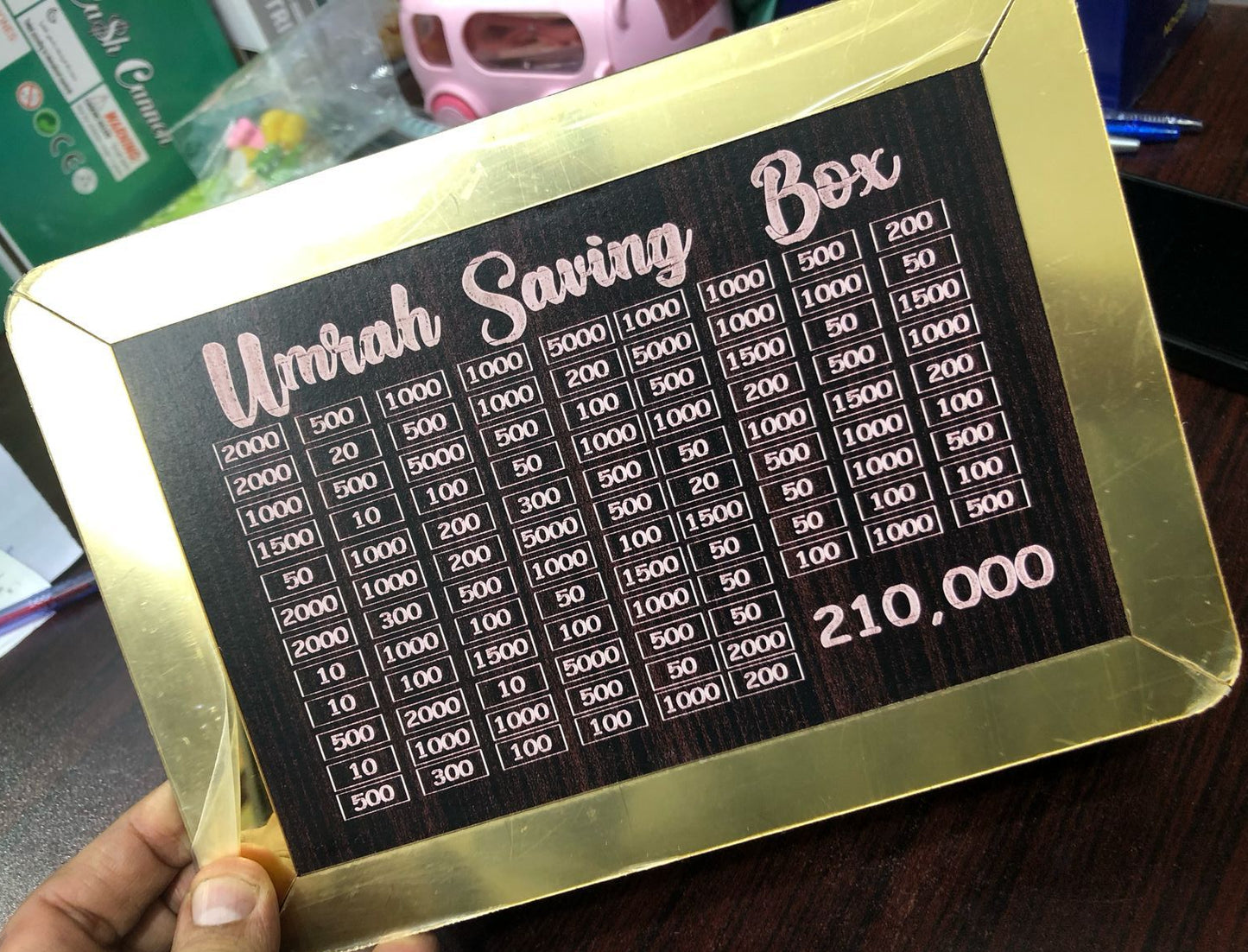 Umrah Saving Box - Saving Box - Box For Umrah Saving |